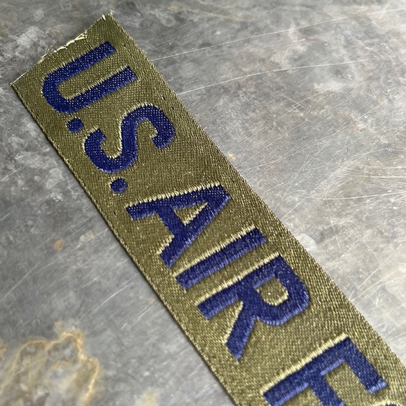 U.S. AIR FORCE ‘olive green’ Tape Patch - Picture 6 of 9